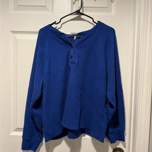 Old Navy Women’s Button Up Plush Tee